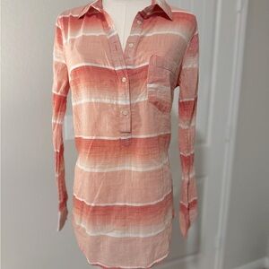 ❣️3 for $15 🛍️ Striped pink Merona long sleeved shirt